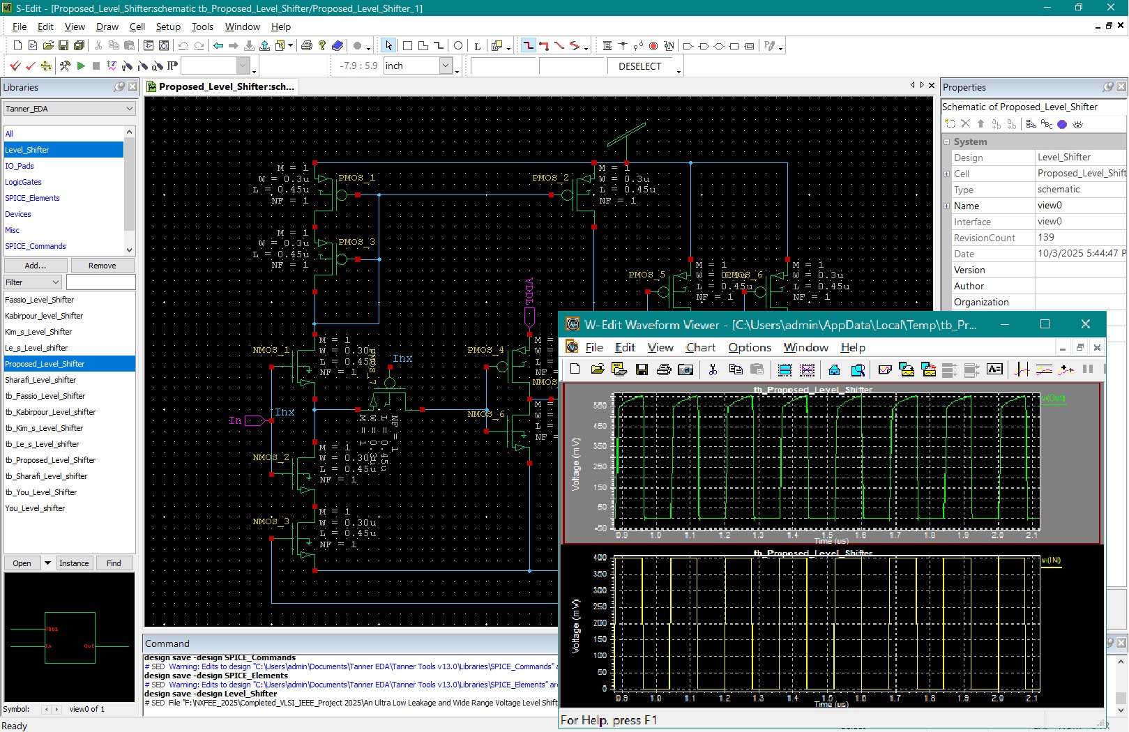 Level Shifter for Low-Power Digital CMOS Level Shifter for Low-Power Digital CMOS